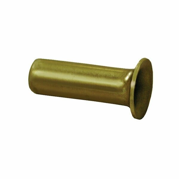 1/4 in. Brass Compression Insert, Lead Free, 10PK, Jones Stephens, Mfr#: C74100TLF